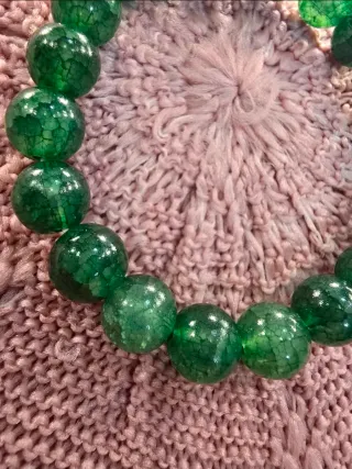 Pulsera elástica de cristal