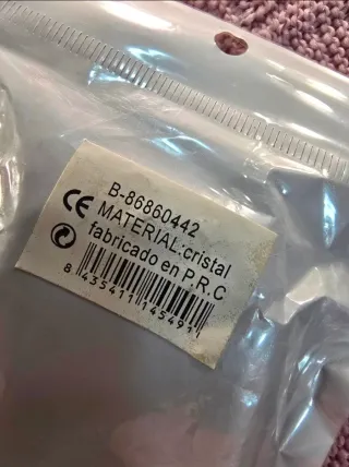 Pulsera elástica de cristal