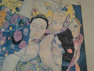 Litografía Gustav Klimt La Virgen