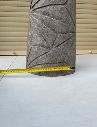 Jarrón Decorativo Cerámica Gris у Plata Florero