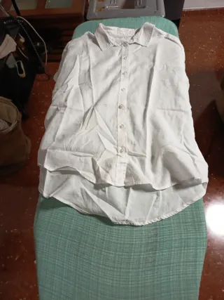 Camisa Springfield Blanca Talla 36 Mujer