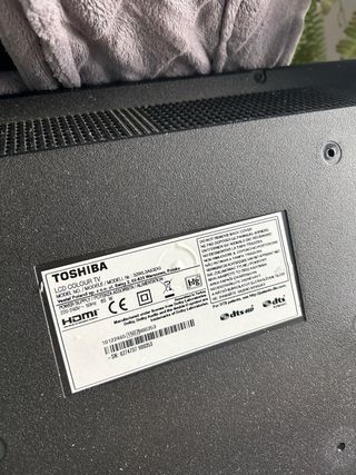 Televisor Toshiba Negro