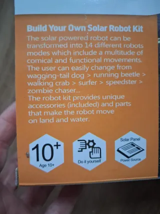 Kit Robot Solar Educativo 14 en 1