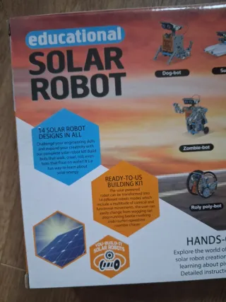 Kit Robot Solar Educativo 14 en 1