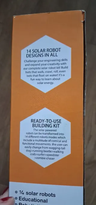 Kit Robot Solar Educativo 14 en 1