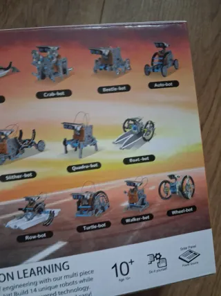 Kit Robot Solar Educativo 14 en 1