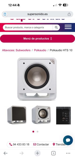 Subwoofer Activo Polk Audio HTS10 - 200W