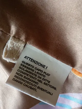 Cazadora cuero natural marrón