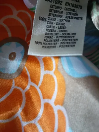 Cazadora cuero natural marrón