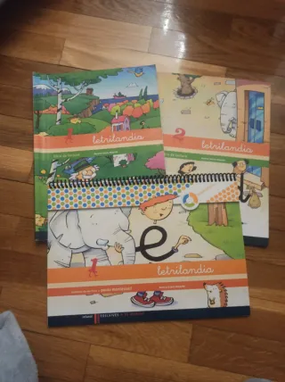 LOTE Letrilandia 1+2 Libros de lectura + Cuaderno