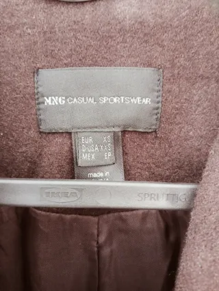 Chaqueta Mango Marrón