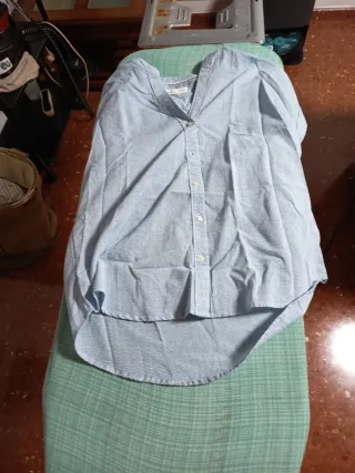 Camisa Springfield Talla 36 Azul Mujer