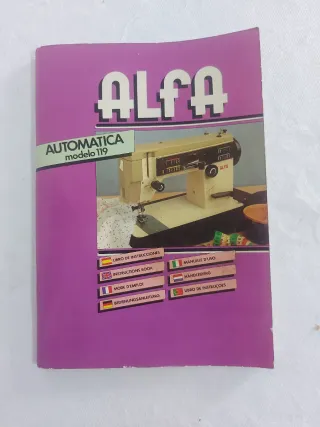 Máquina de coser Alfa 119 Automática
