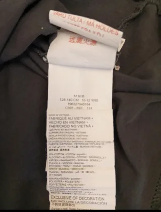 T-shirt Jordan bambino 10-12 anni