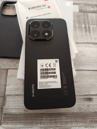 Xiaomi 15T 256gb 12+12 ram 2 funda