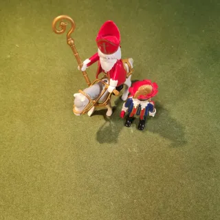 Playmobil San Nicolás 4893 con Caballo y Paje