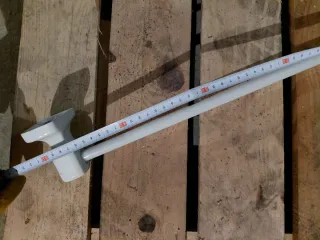 Barra toallero baño antigua cerámica