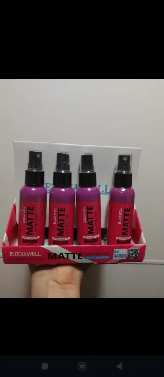 Spray Fijador Maquillaje TICIWELL Matte