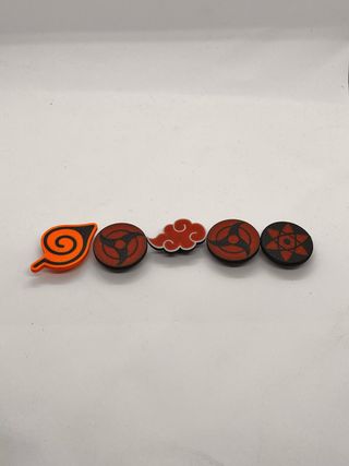 Pack 5 pines Crocs Naruto