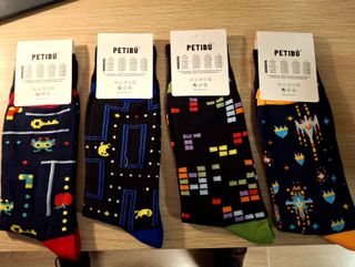 Pack 4 calcetines Petibú diseño retro