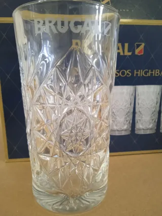 12 VASOS GRABADOS SIN ESTRENAR