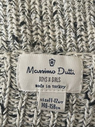 Jersey Massimo Dutti Gris Talla 48