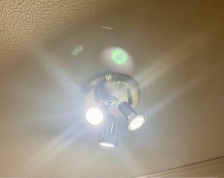 Foco de techo con 3 focos