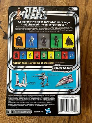Luke Skywalker Hoth Star Wars Vintage Collection