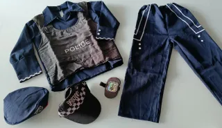 Disfraz Policía Infantil Talla 10-12 Años