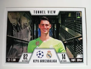 Cromo de fútbol Kepa Arrizabalaga Topps