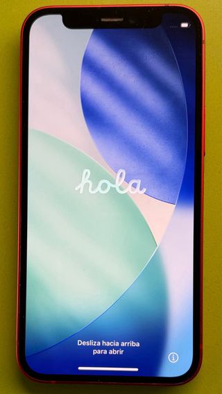 iPhone 12 mini rojo Red Edition sin roces