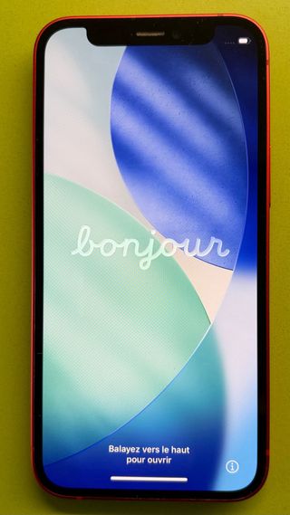 iPhone 12 mini rojo Red Edition sin roces