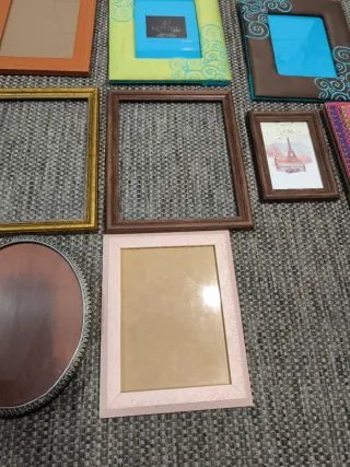 Lote de Marcos de Fotos Variados