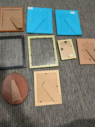 Lote de Marcos de Fotos Variados