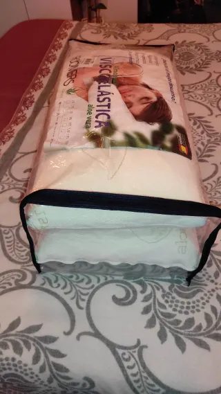 Almohada Viscoelástica Aloe Vera Roomers Cojín.