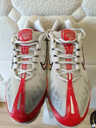 Nike Air VaporMax 360 Zapatillas Grises y Rojas