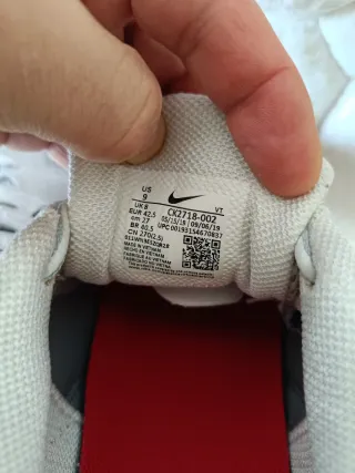 Nike Air VaporMax 360 Zapatillas Grises y Rojas