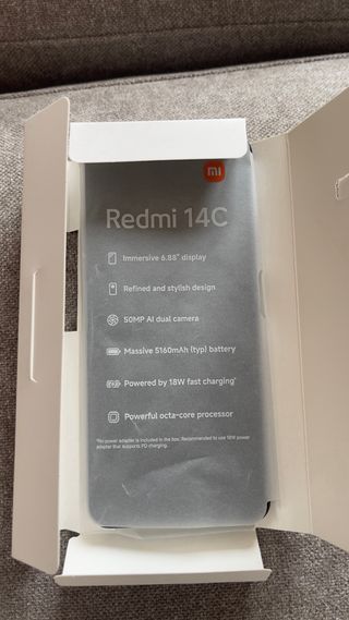 Movil Xiaomi Redmi 14C 128GB Negro NUEVO