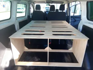 Cajón somier para fugonetas