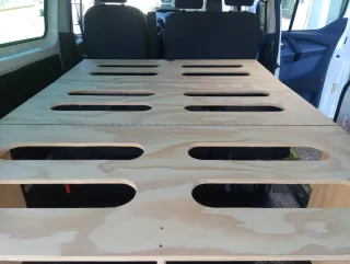 Cajón somier para fugonetas