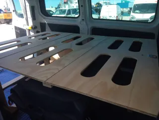 Cajón somier para fugonetas