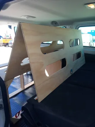 Cajón somier para fugonetas