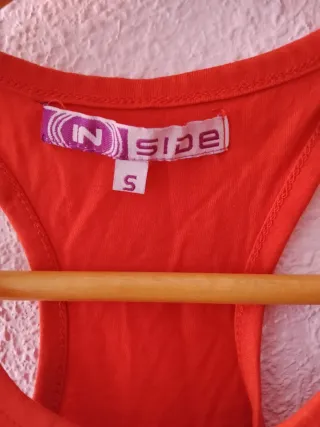 Camiseta tirantes inside. Talla S.