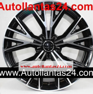 Juego 4 llantas para Audi n301 black 19
