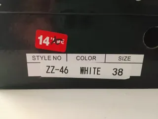 Zapatos blancos de hombre