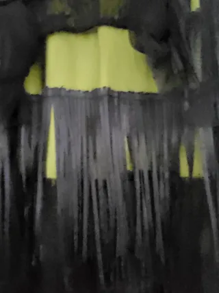 Vestido Amaya Arzuaga negro y verde