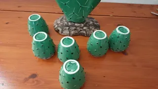 Cactus di ceramica