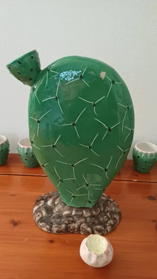 Cactus di ceramica