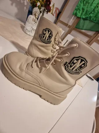 Botas Zara Niña Beige