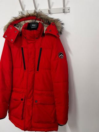 Parka Superdry SD Expedition Hombre Roja